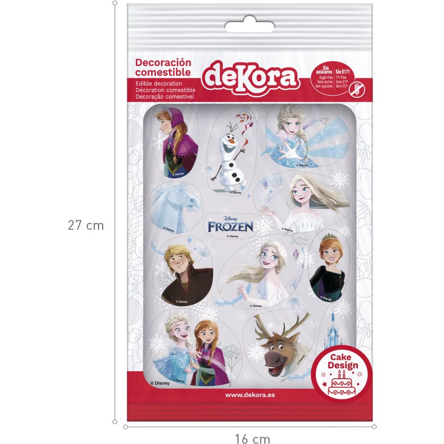 50 pegatinas de Frozen para bolsas de regalo, regalos de