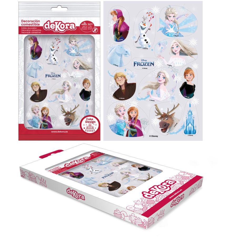 50 pegatinas de Frozen para bolsas de regalo, regalos de