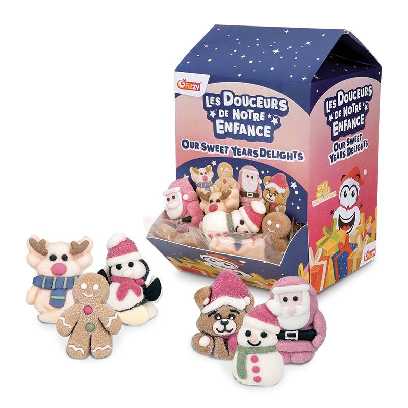 1 Mini Malvavisco Navideño