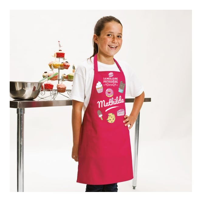 Delantal para personalizar - Super Chef Toque para el cumpleaños de tu hijo  - Annikids