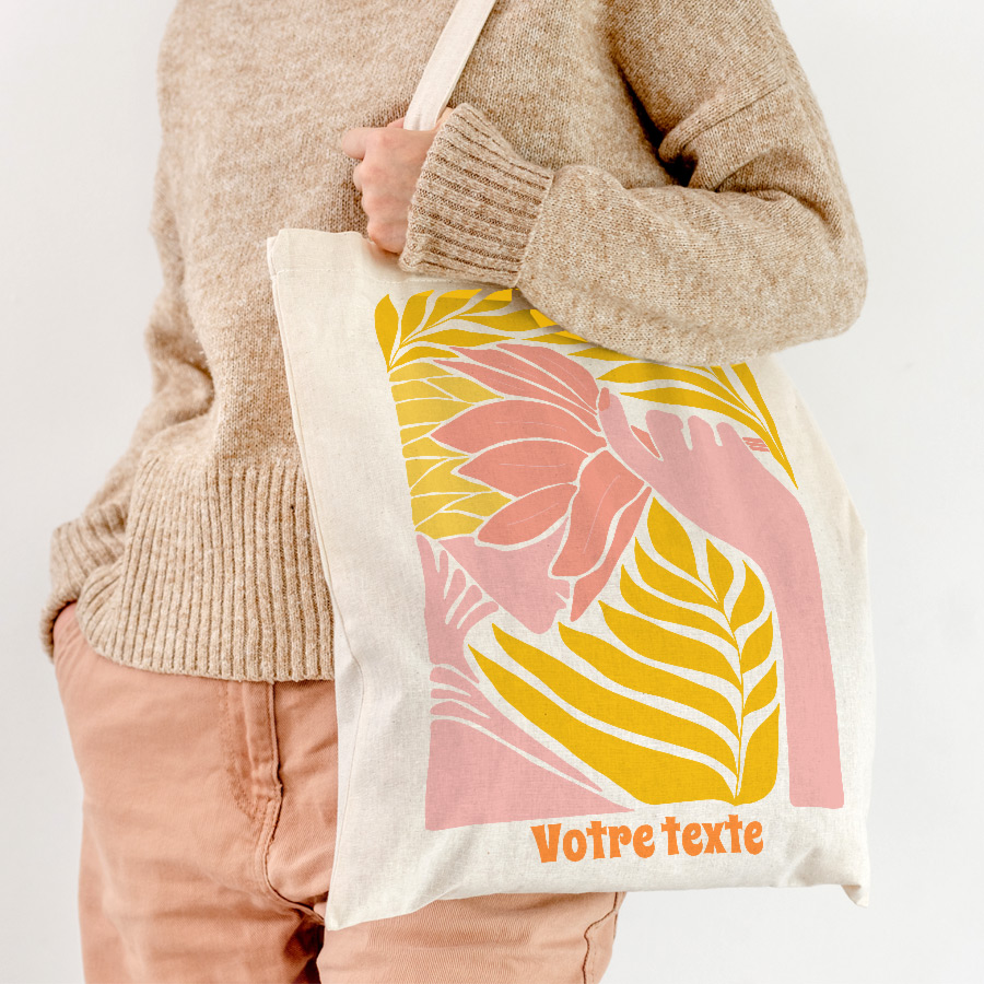 Tote bag para el día de la mujer diseño Flores, comprar online
