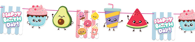 Tema de cumplea�os Kawaii Party para tu ni�o