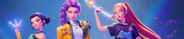 Tema de cumplea�os K-Pop Demon Hunters para tu ni�o