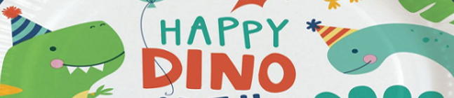 Tema de cumpleaos Happy Dino Party para tu nio