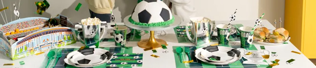 Tema de cumplea�os Fiesta f�tbol para tu ni�o