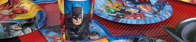Tema de cumpleaos Justice League para tu nio
