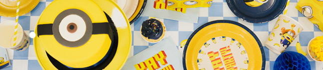 Tema de cumplea�os Minions para tu ni�o