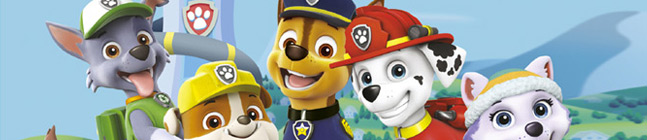 Tema de cumpleaos Paw Patrol Team para tu nio