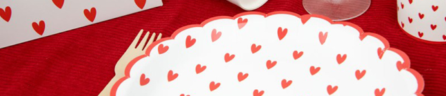 Tema de cumpleaos Corazoncitos para tu nio