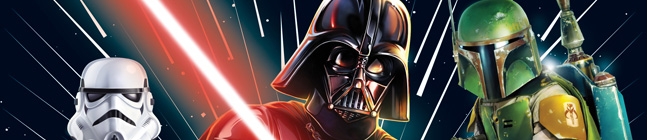Tema de cumpleaos Star Wars Galaxy para tu nio