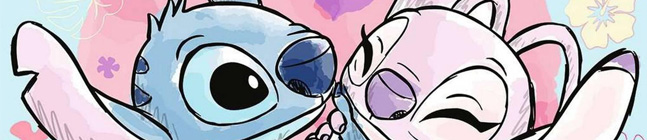 Tema de cumplea�os Stitch Angel Cute para tu ni�o