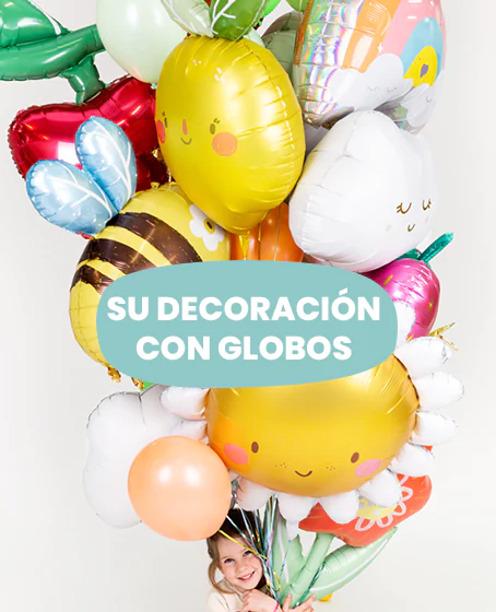 Su decoración con globos