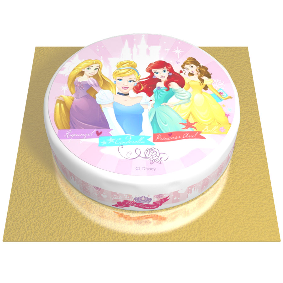 Tarta Princesas Disney - Ø 20 cm para el cumpleaños de tu hijo - Annikids