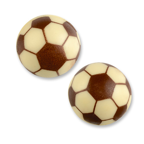 Balones o pelotas de Fútbol de Chocolate Mediana un clásico que te