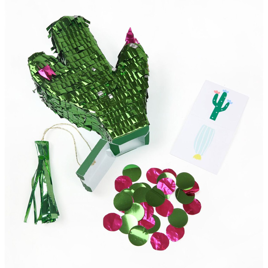 Mini Piñata regalo de cactus (14 cm) para el cumpleaños de tu hijo -  Annikids