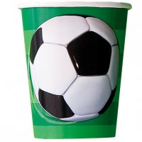 Contiene : 1 x 8 vasos de Ftbol