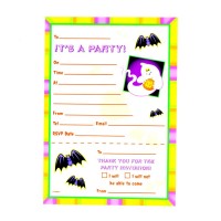 20 Invitaciones de Halloween