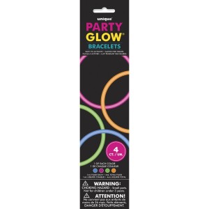 Surtido de 4 pulseras Luminosas
