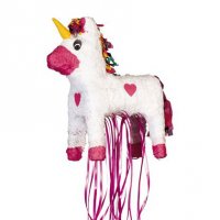 Pull Piata unicornio blanco