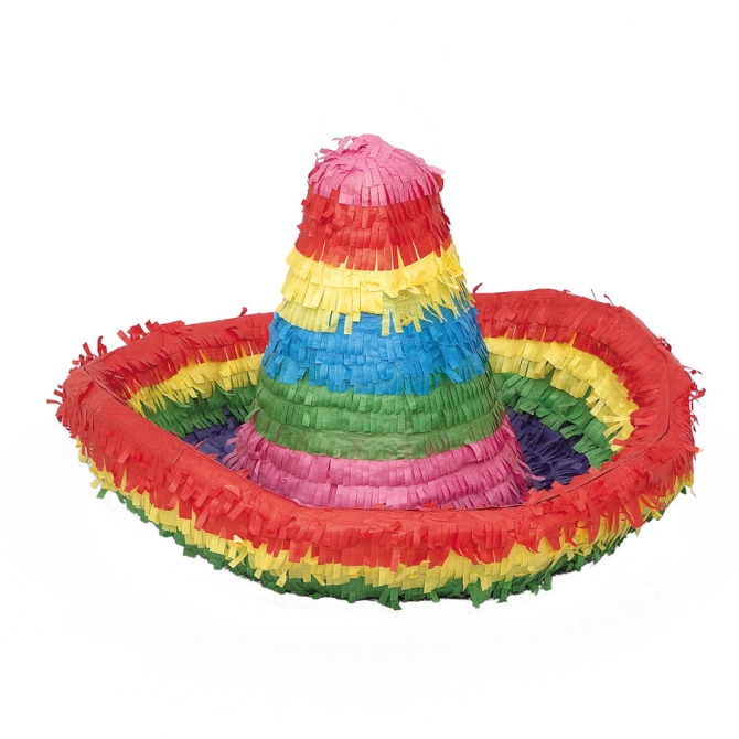 sombrero piñata 