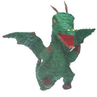 Piñata dragón verde