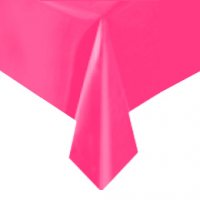 Mantel Liso Rosa - Plástico