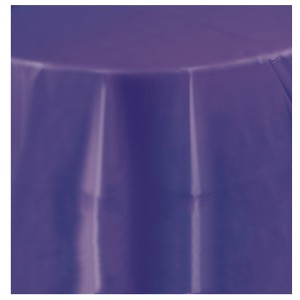 Mantel Redondo Violeta - Plstico