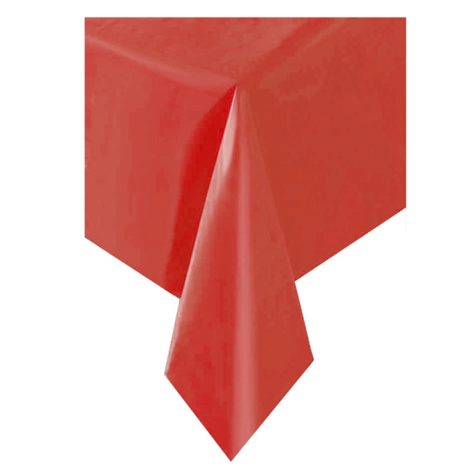 Mantel Rojo - Plstico 