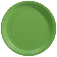 8 platos verdes