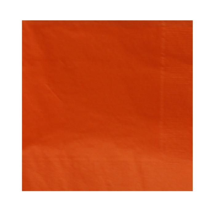 20 servilletas naranjas 