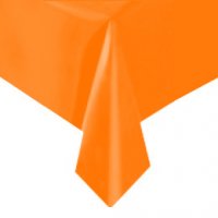 Mantel Liso Naranja - Plástico