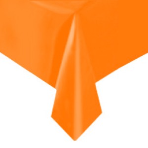 Mantel Liso Naranja - Plstico