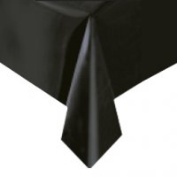Mantel Liso Negro - Plástico