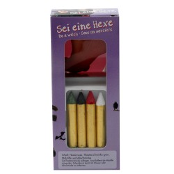 Kit de Maquillaje y Accesorios de Bruja. n1