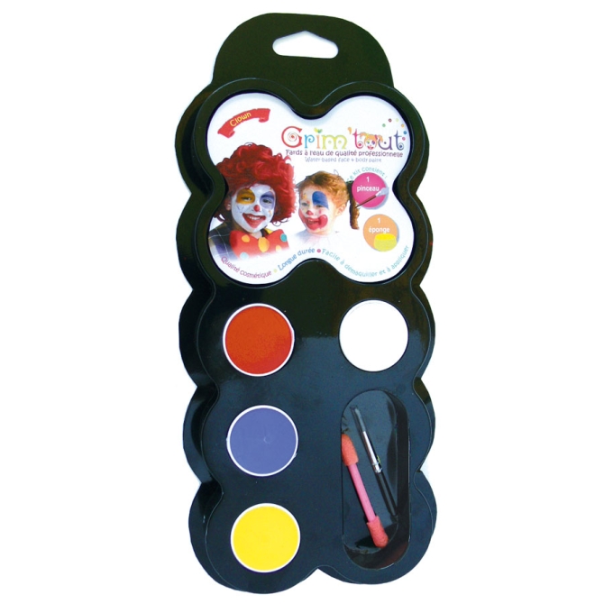 Kit maquillaje Payaso 