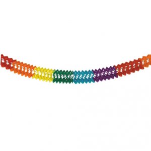 Guirnalda arcoiris 6m