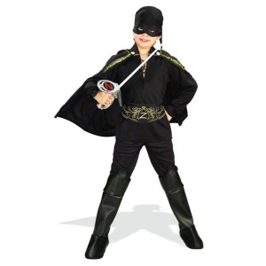 Disfraz de Zorro con espada