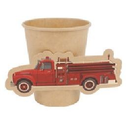 8 vasos de bombero Kraft 