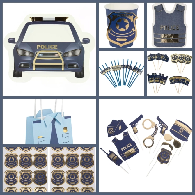 Maxi Party Box Police 