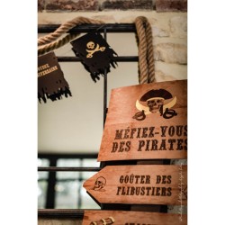 Seal direccional decorativa pirata. n4