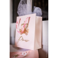 4 bolsas de regalo Princesa rosa.. n°1
