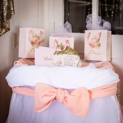 4 bolsas de regalo Princesa rosa.. n°3
