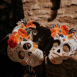 Kit de fotomatn de Halloween de Calavera. n1
