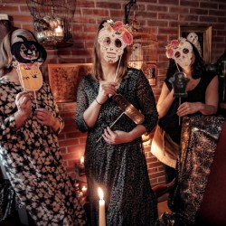 Kit de fotomatn de Halloween de Calavera. n3