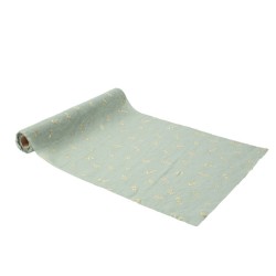 Grande Party Box Pretty Strands verde salvia y dorada. n5