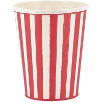 Contiene : 1 x 6 Vasos Mix&Match - Rojo y Blanco