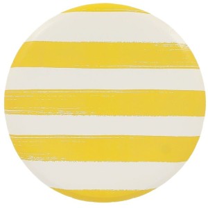 6 platos Mix&Match - Amarillo y blanco
