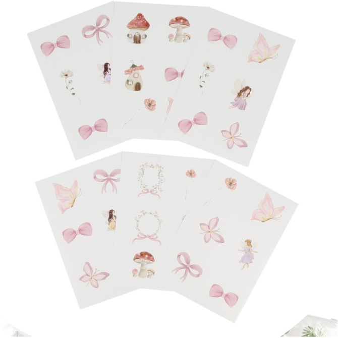 36 Pegatinas Fairy World 
