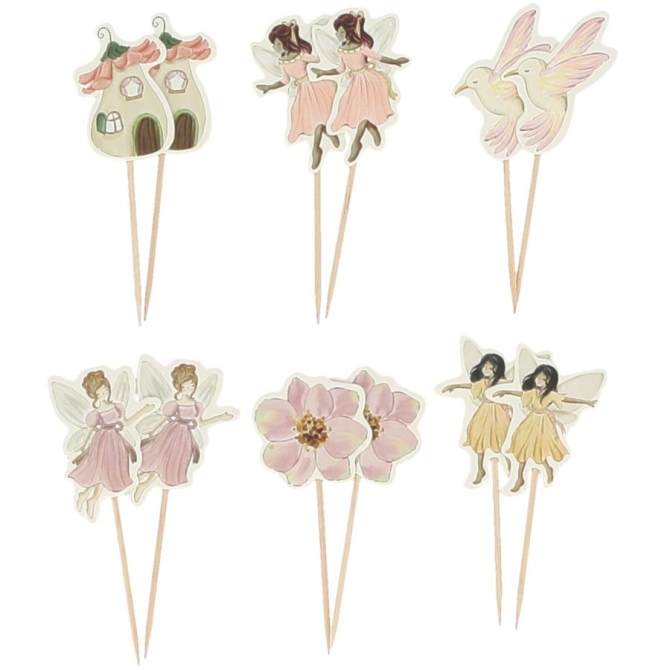 12 Palillos Fairy World 