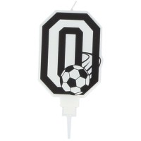 Vela de ftbol nmero 0 - 8,5 cm